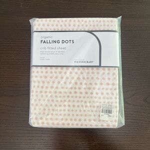 West Elm - Falling Dots Crib Fitted Sheet